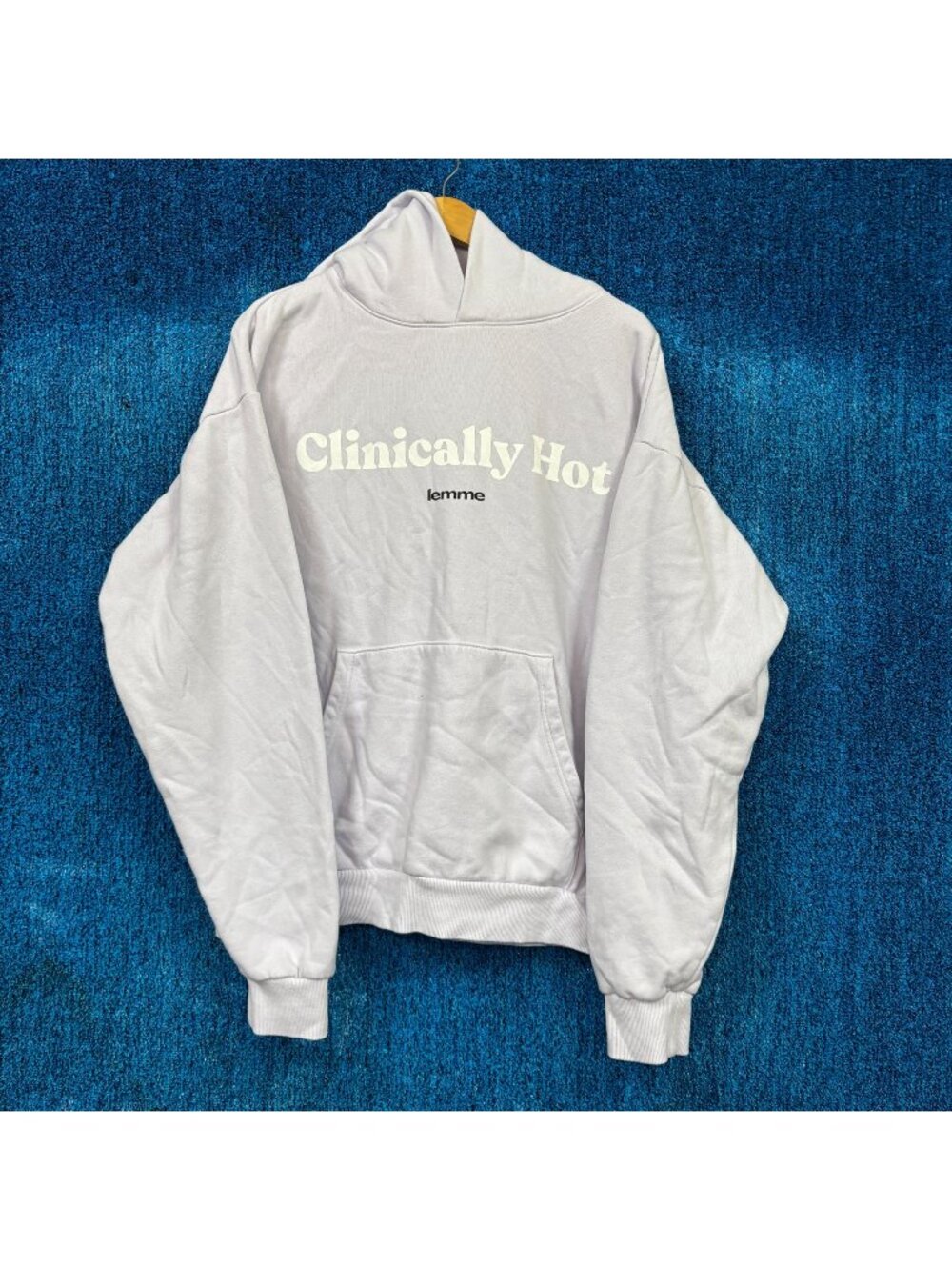 Lemme Clinically Hot Purple Hoodie Size Large